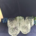 6 kristallist klaasi