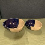 Kasutatud keraamilised kausid.